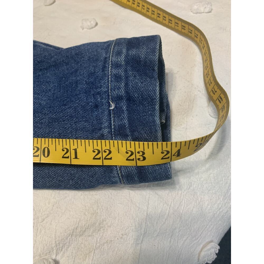 Duke Haband Blue Denim Chore jacket XXL Big Pockets Snap Buttons Work Utility - Picture 6 of 12